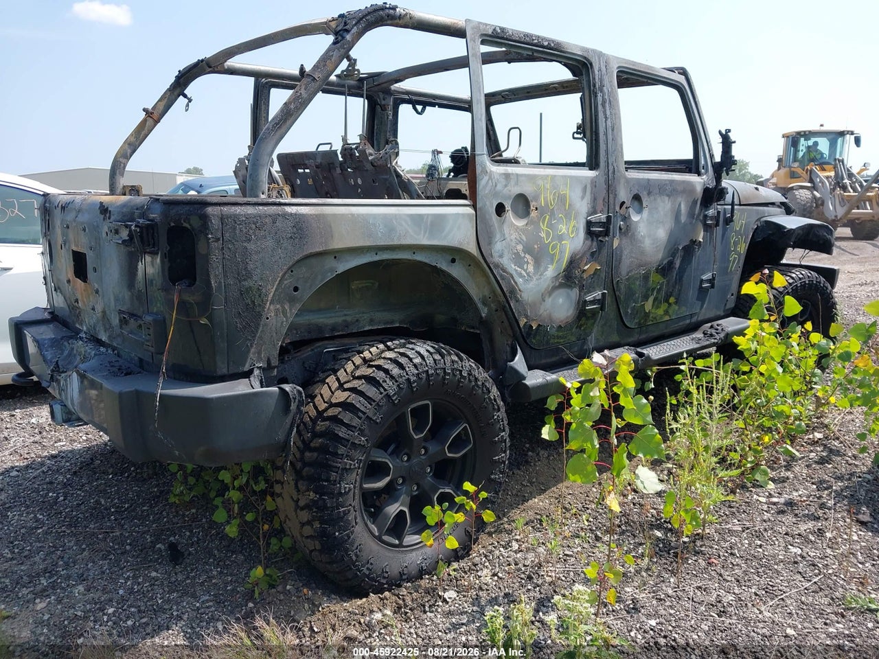 2017 JEEP WRANGLER UNLIMITED SAHARA · 4/10