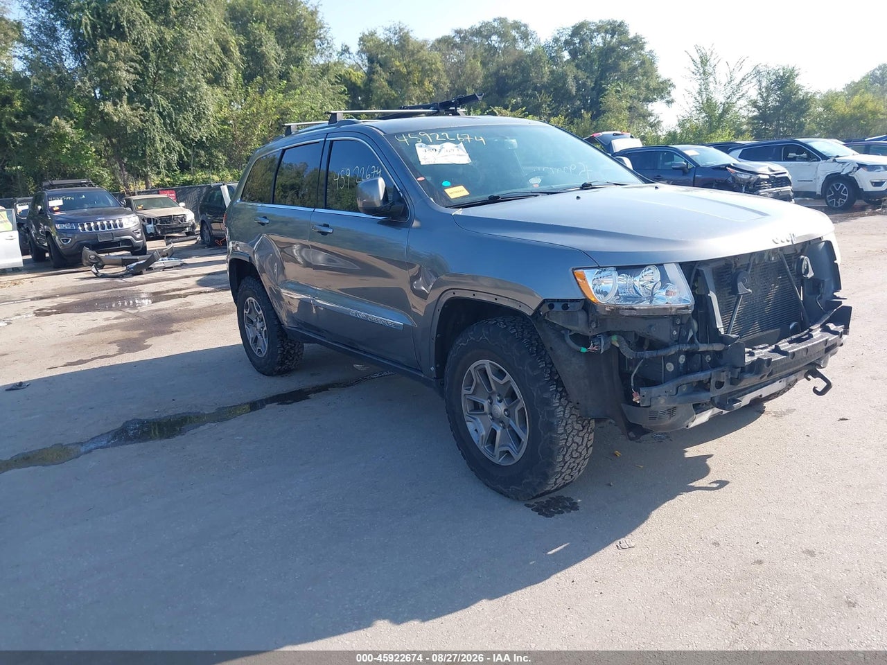 1C4RJFAG7CC****** · 2012 JEEP GRAND CHEROKEE LAREDO