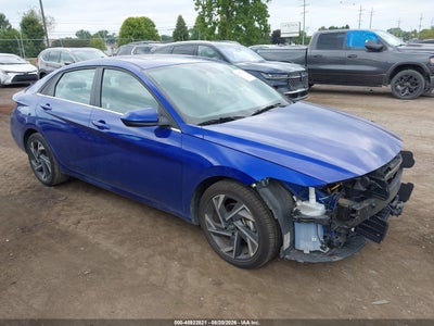 KMHLS4DG1SU****** · 2025 HYUNDAI ELANTRA SEL CONVENIENCE