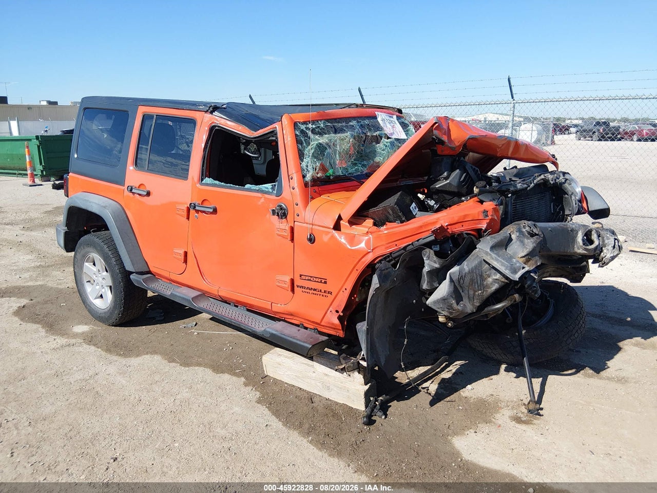 1C4BJWDG6FL****** · 2015 JEEP WRANGLER UNLIMITED SPORT