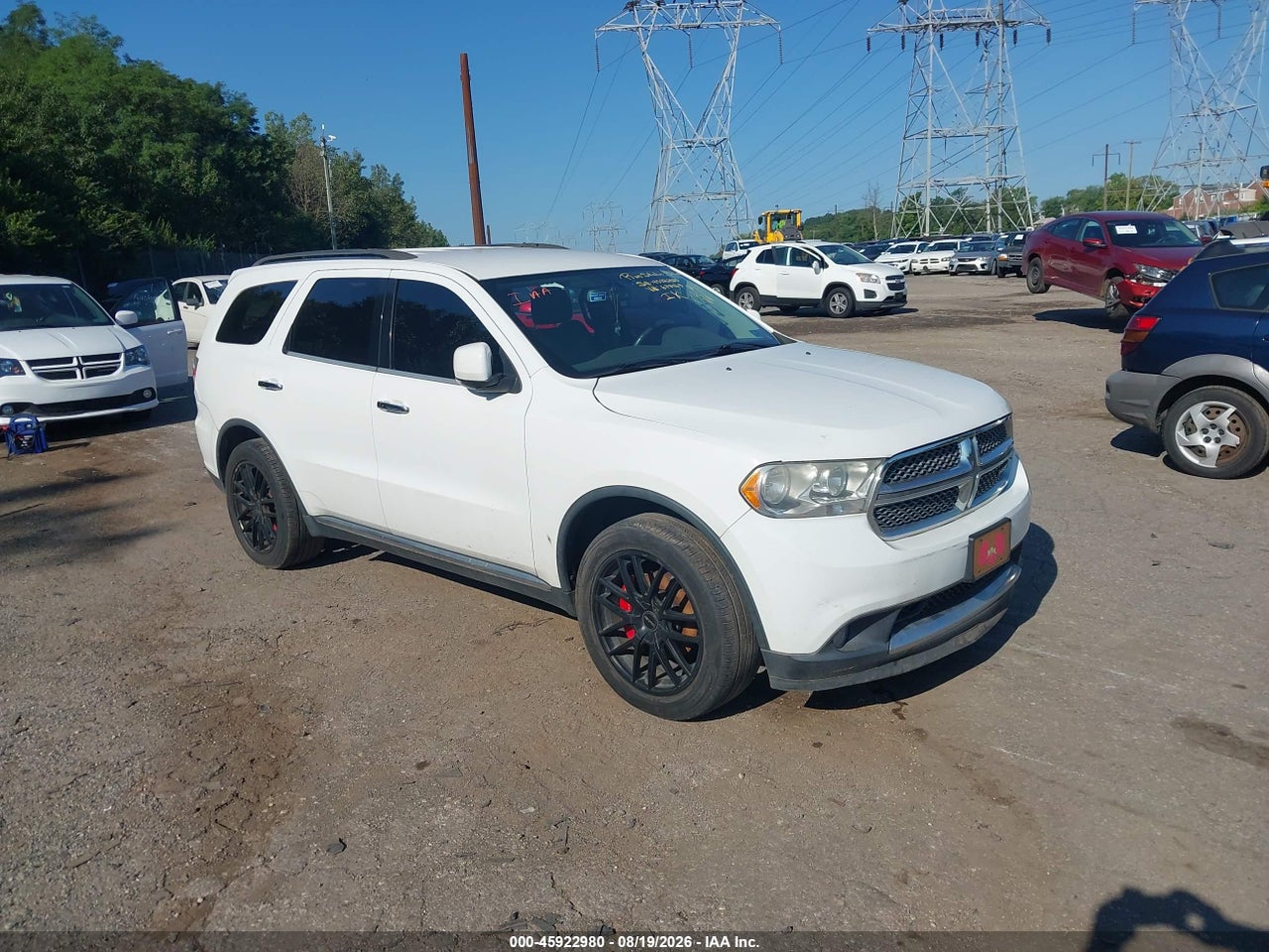 1C4RDJDG7DC****** · 2013 DODGE DURANGO CREW