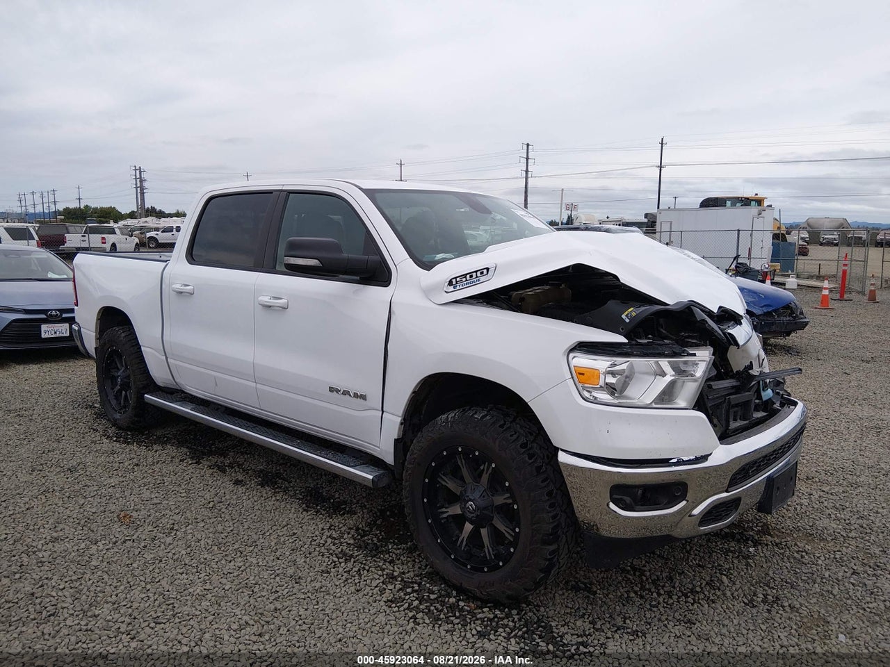 1C6RRFFG6MN****** · 2021 RAM 1500 BIG HORN  4X4 5'7 BOX