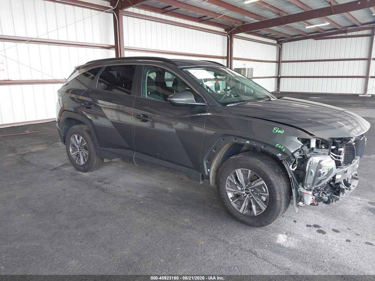 2022 HYUNDAI TUCSON HYBRID BLUE