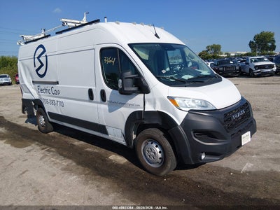 3C6MRVJGXPE****** · 2023 RAM PROMASTER 3500 CARGO VAN HIGH ROOF 159 WB EXT