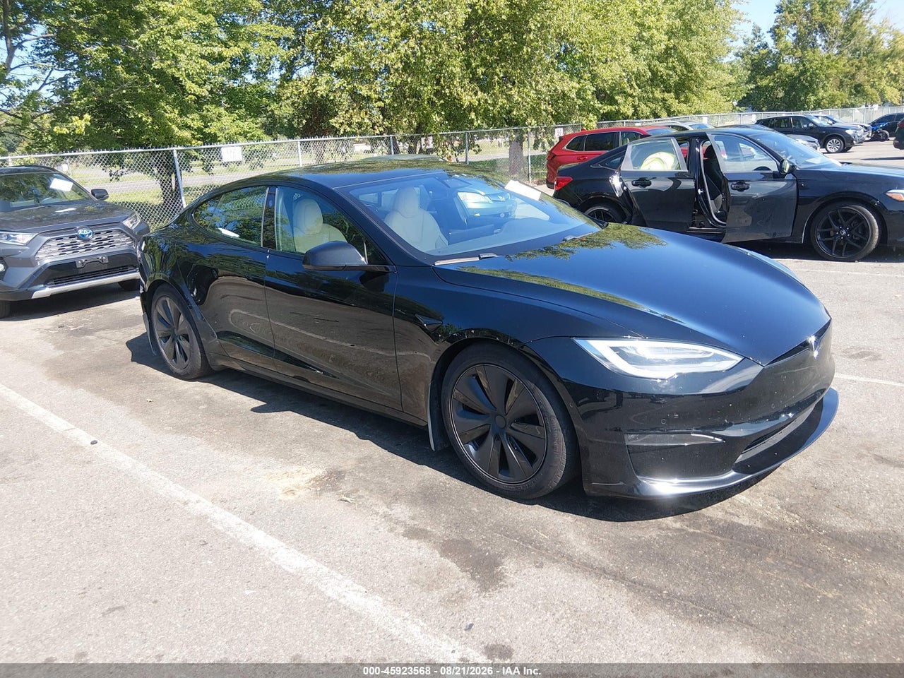 5YJSA1E61NF****** · 2022 TESLA MODEL S PLAID TRI MOTOR ALL-WHEEL DRIVE