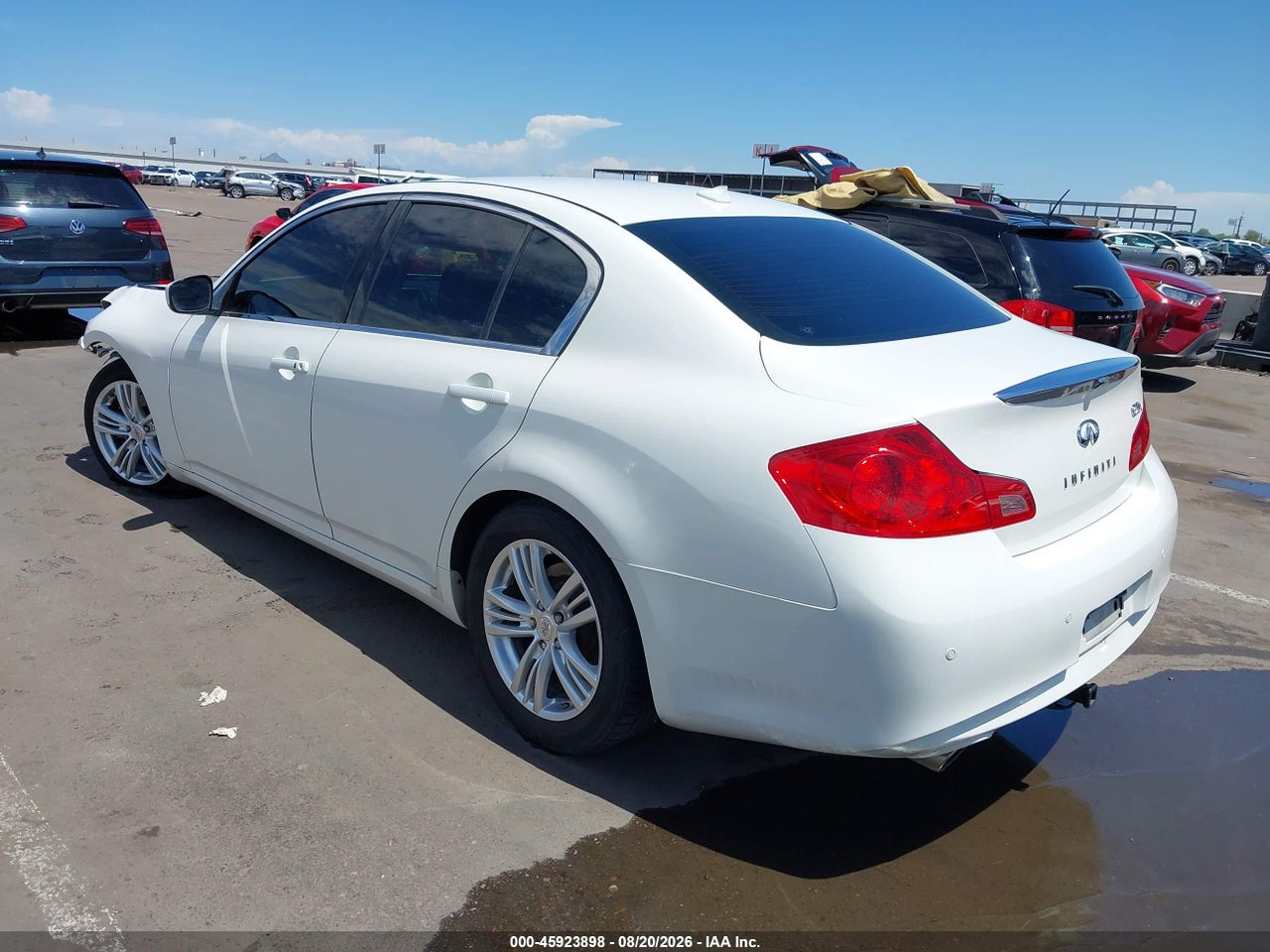 2012 INFINITI G25X · 3/11