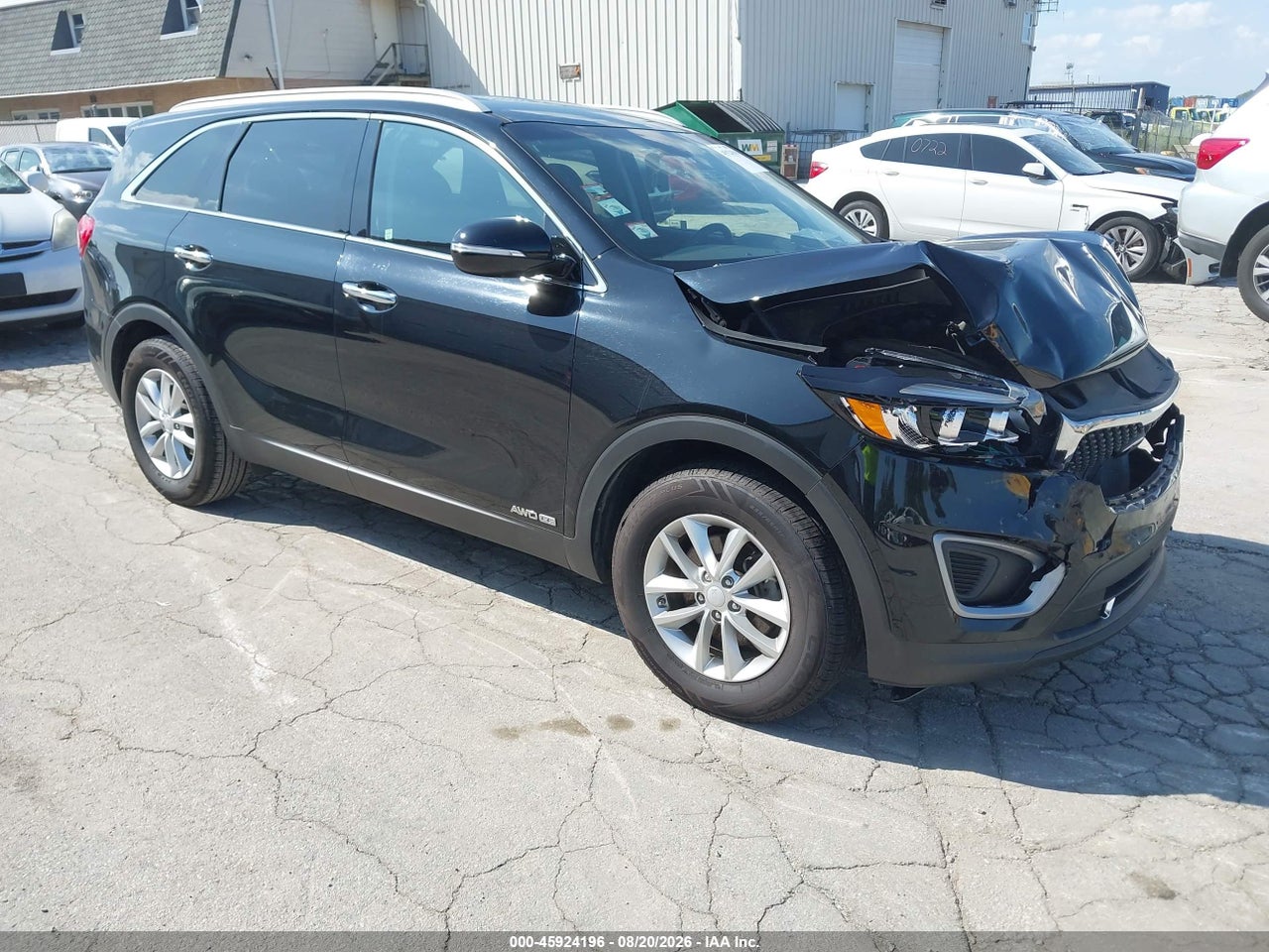 5XYPGDA50JG****** · 2018 KIA SORENTO 3.3L LX