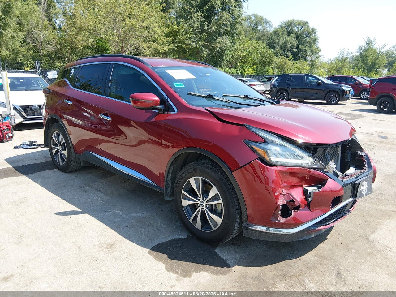 5N1AZ2BJ0MC****** · 2021 NISSAN MURANO SV FWD