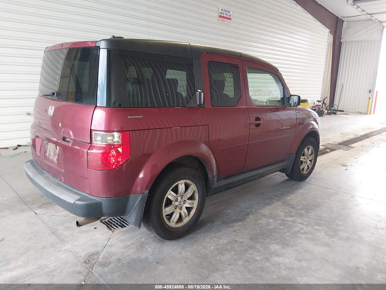 2008 HONDA ELEMENT EX · 4/11