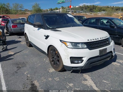 SALWR2PF1GA****** · 2016 LAND ROVER RANGE ROVER SPORT 3.0L V6 SUPERCHARGED HSE