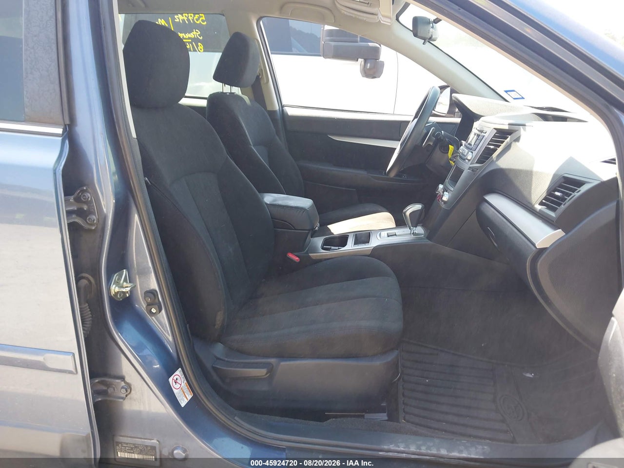 2014 SUBARU OUTBACK 2.5I · 5/11
