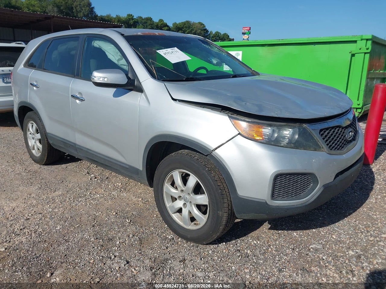 5XYKT3A14DG****** · 2013 KIA SORENTO LX