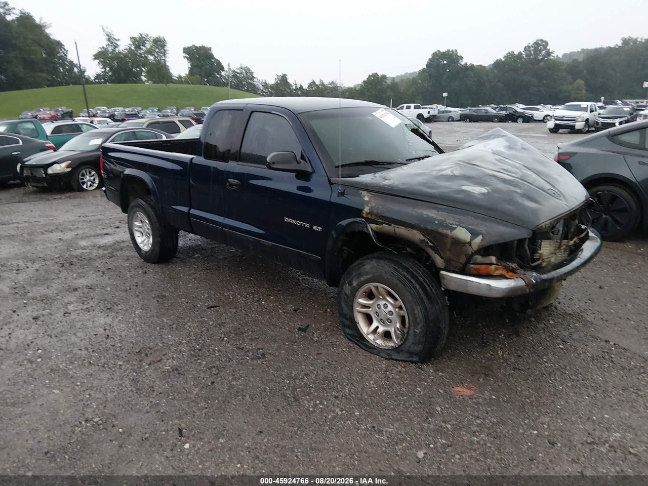 1B7GG22N11S****** · 2001 DODGE DAKOTA SLT/SPORT