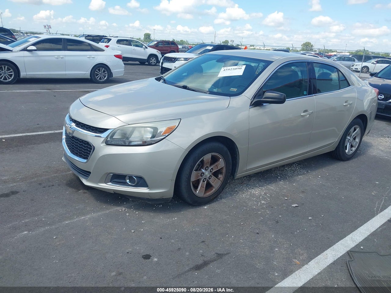 2015 CHEVROLET MALIBU LS · 2/3