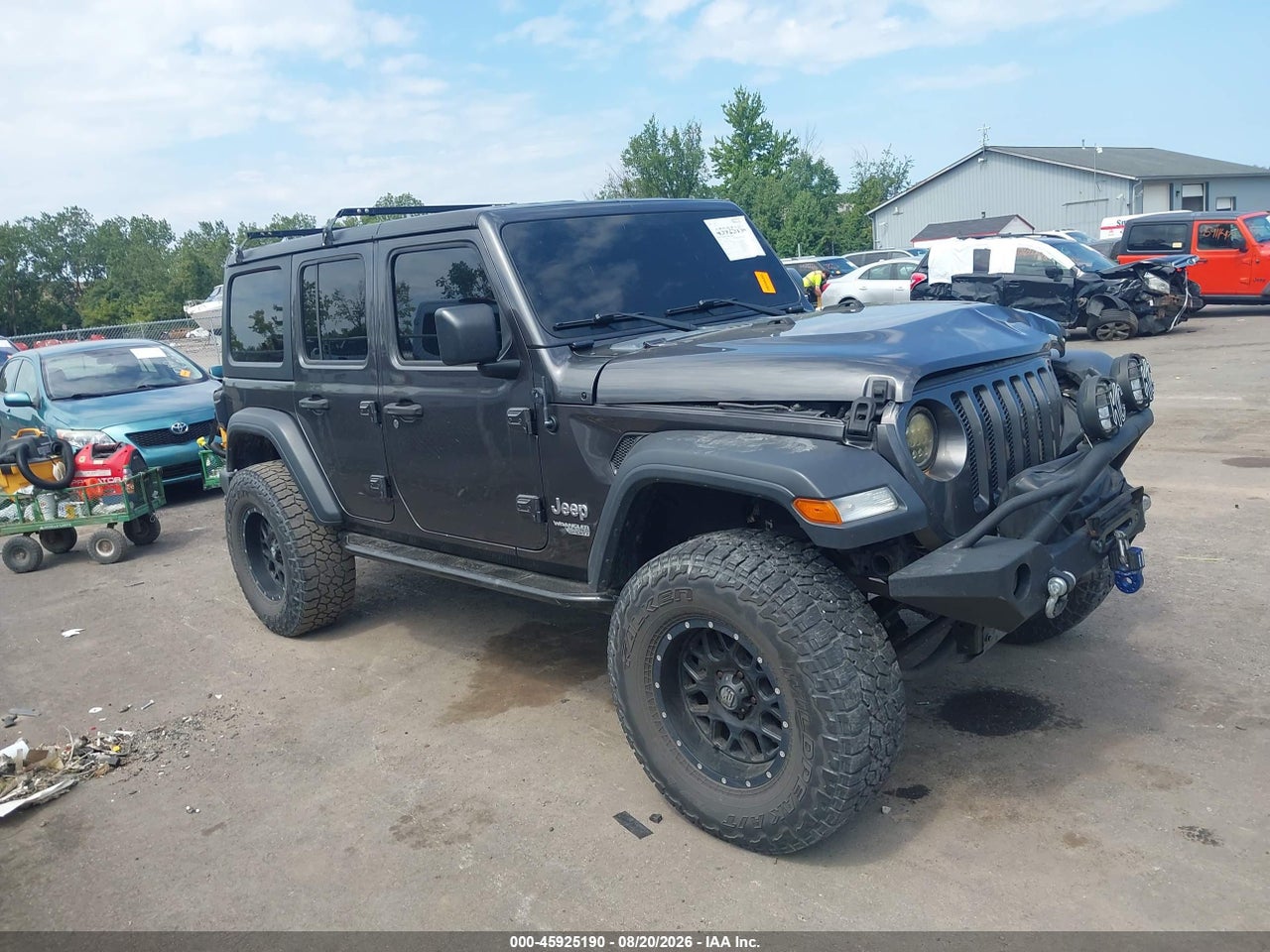 1C4HJXDG1JW****** · 2018 JEEP WRANGLER UNLIMITED SPORT S 4X4