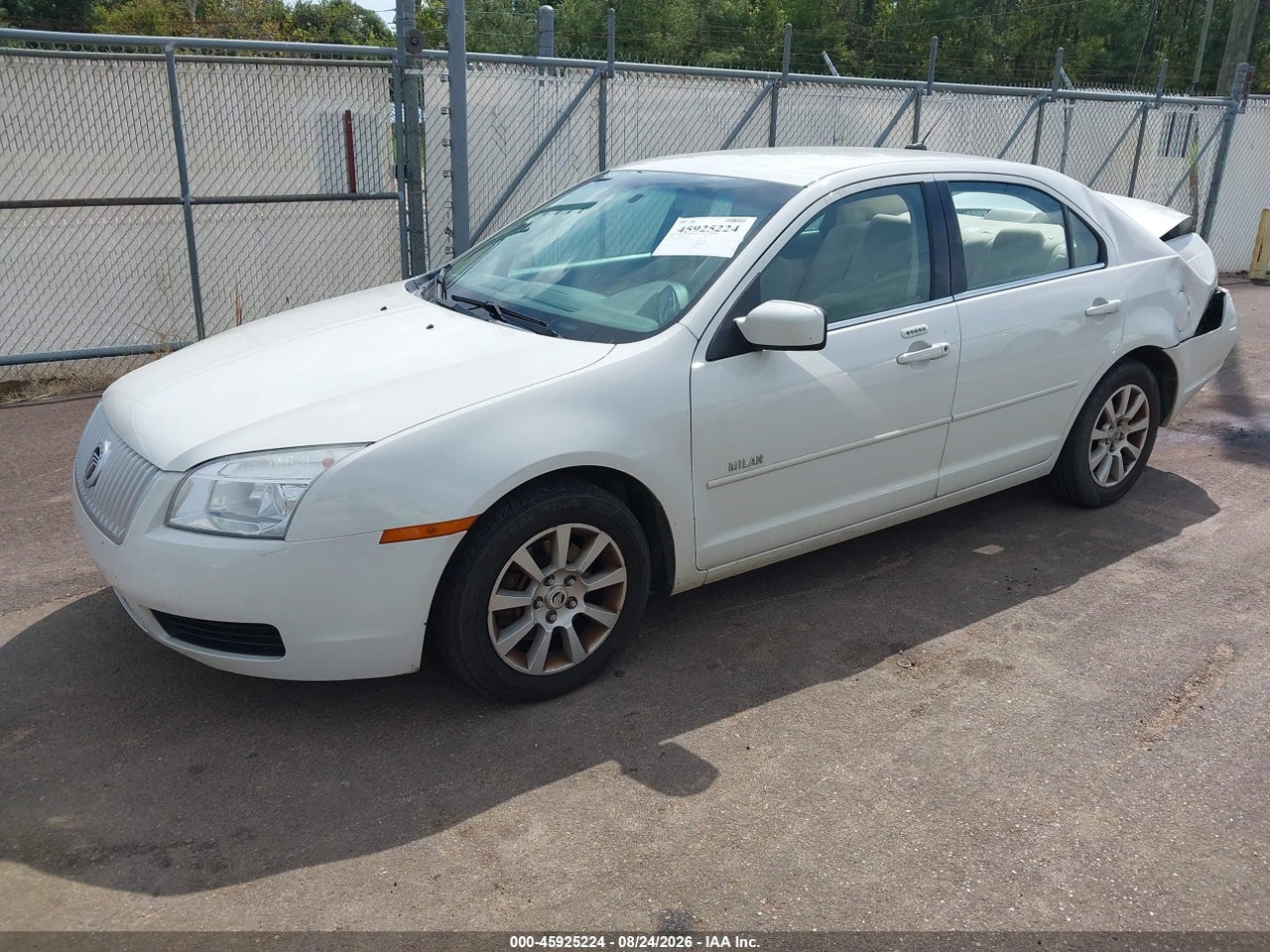 2008 MERCURY MILAN V6 · 2/11