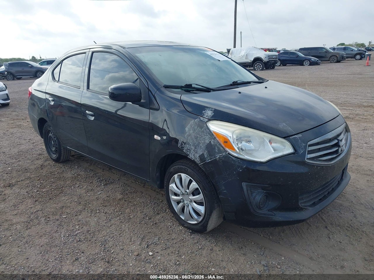 ML32F3FJ6HH****** · 2017 MITSUBISHI MIRAGE G4 ES