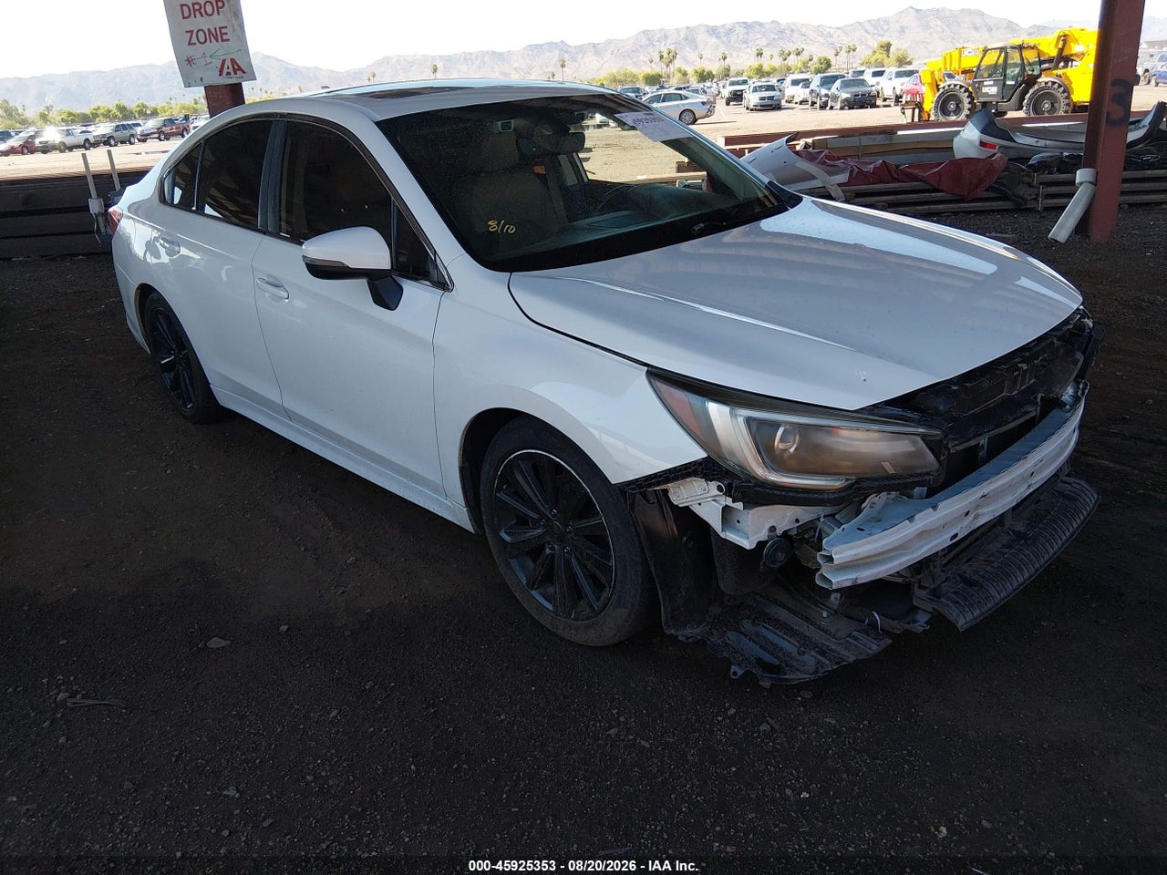 4S3BNAN60K3****** · 2019 SUBARU LEGACY 2.5I LIMITED