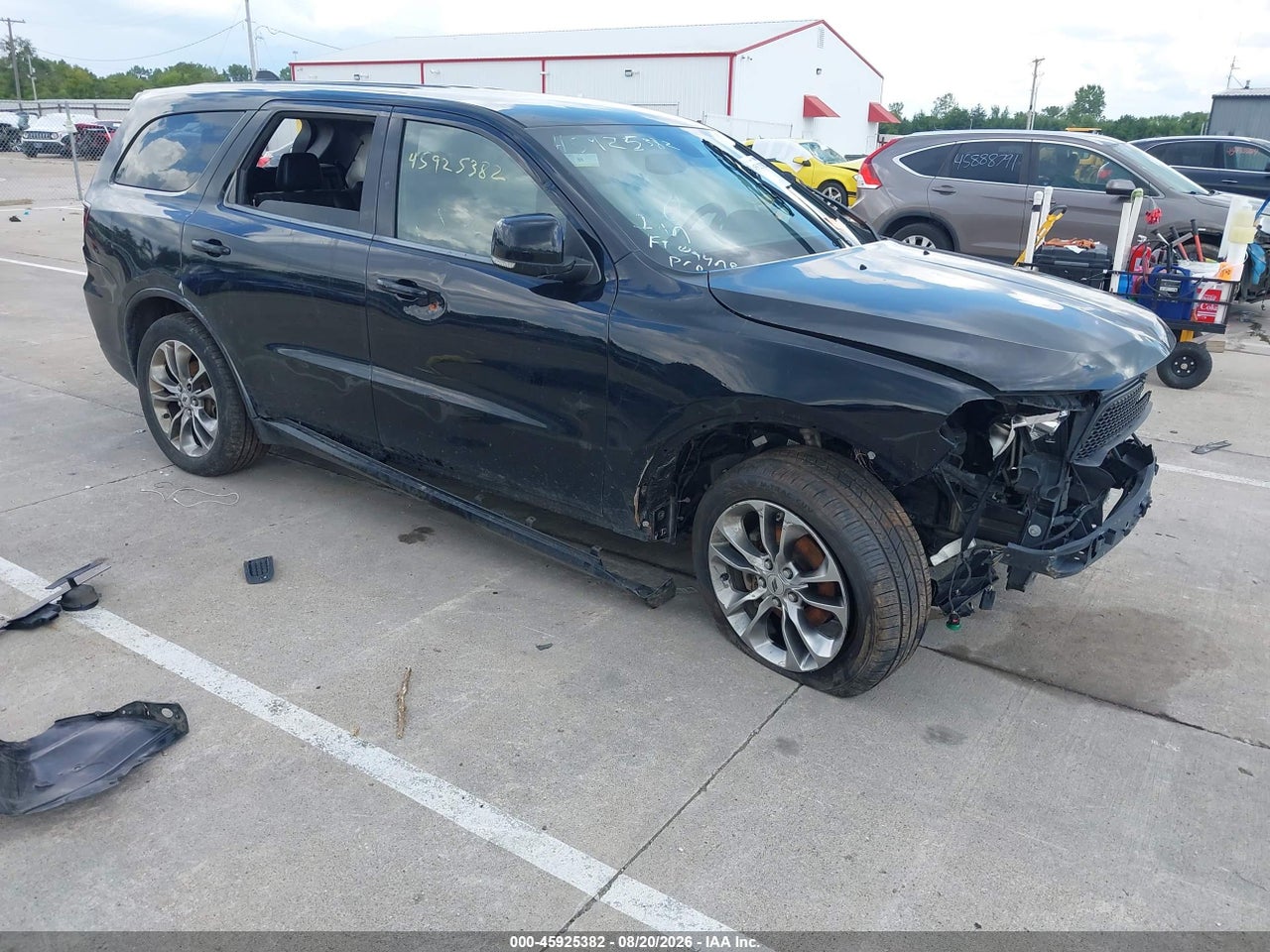 1C4RDJDG8KC****** · 2019 DODGE DURANGO GT PLUS AWD