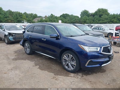 2018 ACURA MDX TECHNOLOGY PACKAGE   ACURAWATCH PLUS PKG