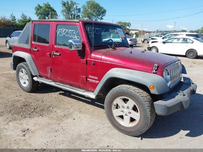 1J4BA3H15BL****** · 2011 JEEP WRANGLER UNLIMITED SPORT