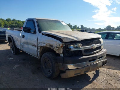 2004 CHEVROLET SILVERADO 2500HD WORK TRUCK