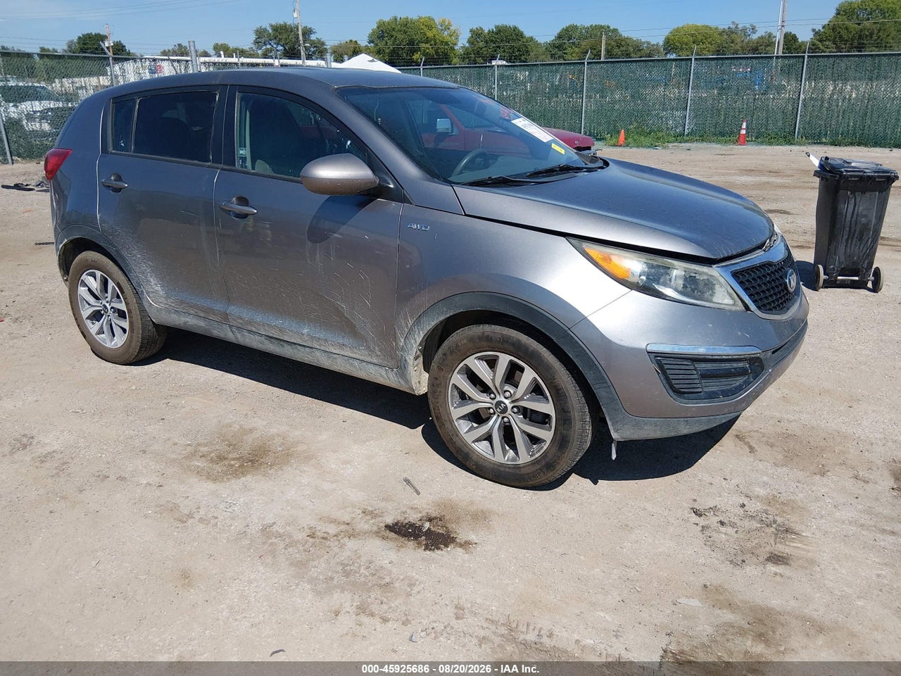 KNDPBCAC4E7****** · 2014 KIA SPORTAGE LX