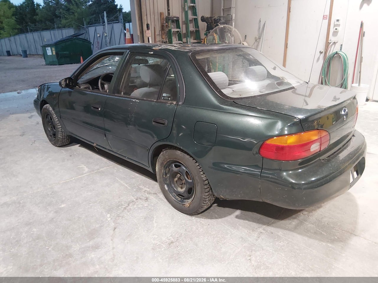 2002 CHEVROLET PRIZM   · 3/11