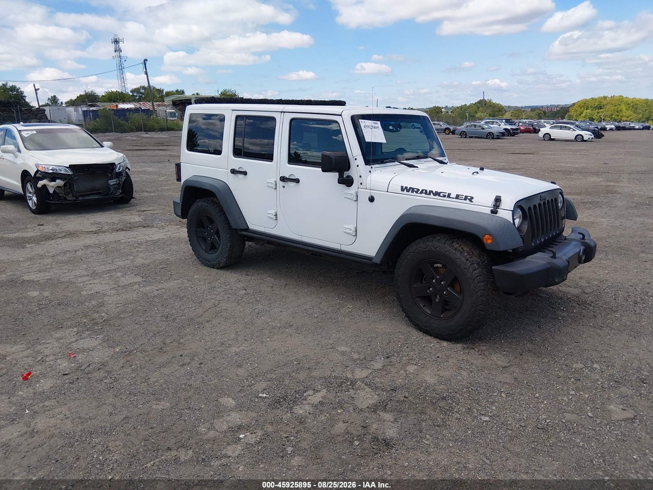 2016 JEEP WRANGLER UNLIMITED BLACK BEAR