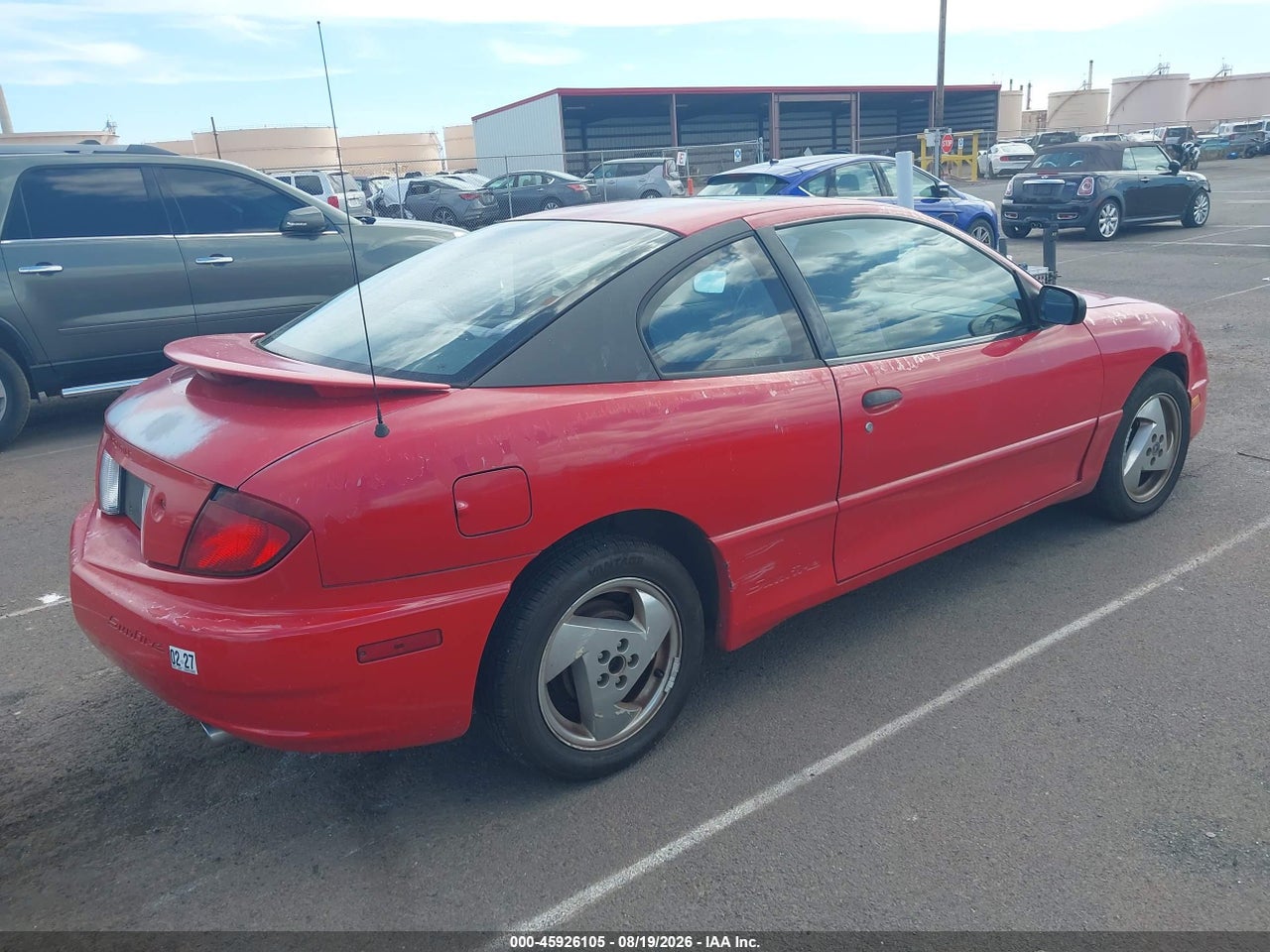 2003 PONTIAC SUNFIRE · 4/11