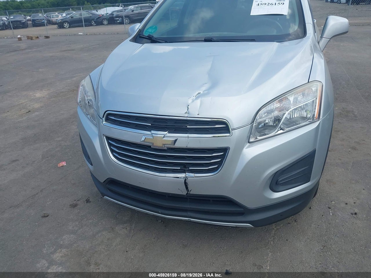 2016 CHEVROLET TRAX LT · 6/11