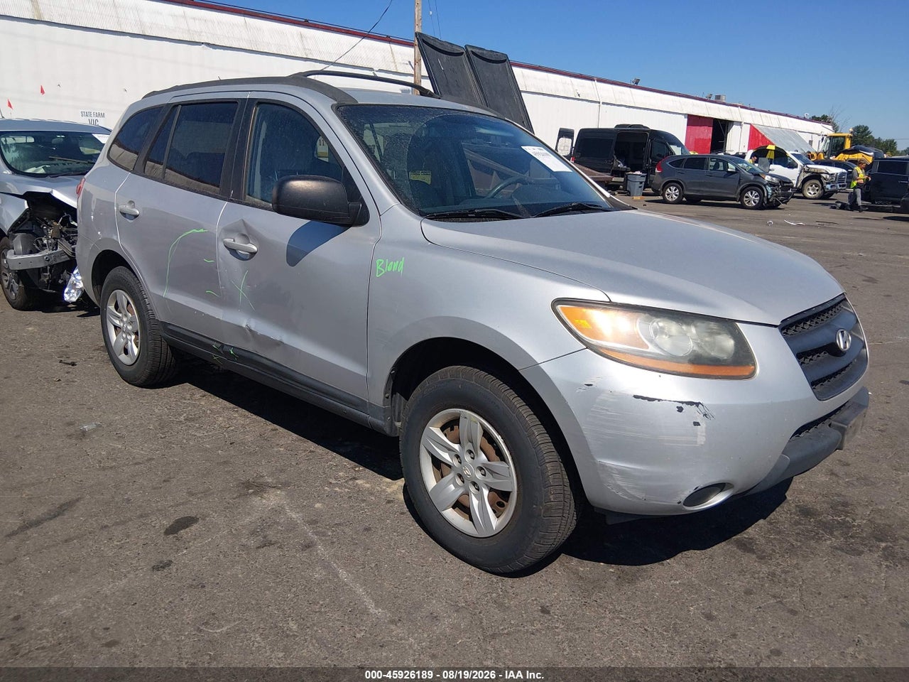 5NMSG73D19H****** · 2009 HYUNDAI SANTA FE GLS