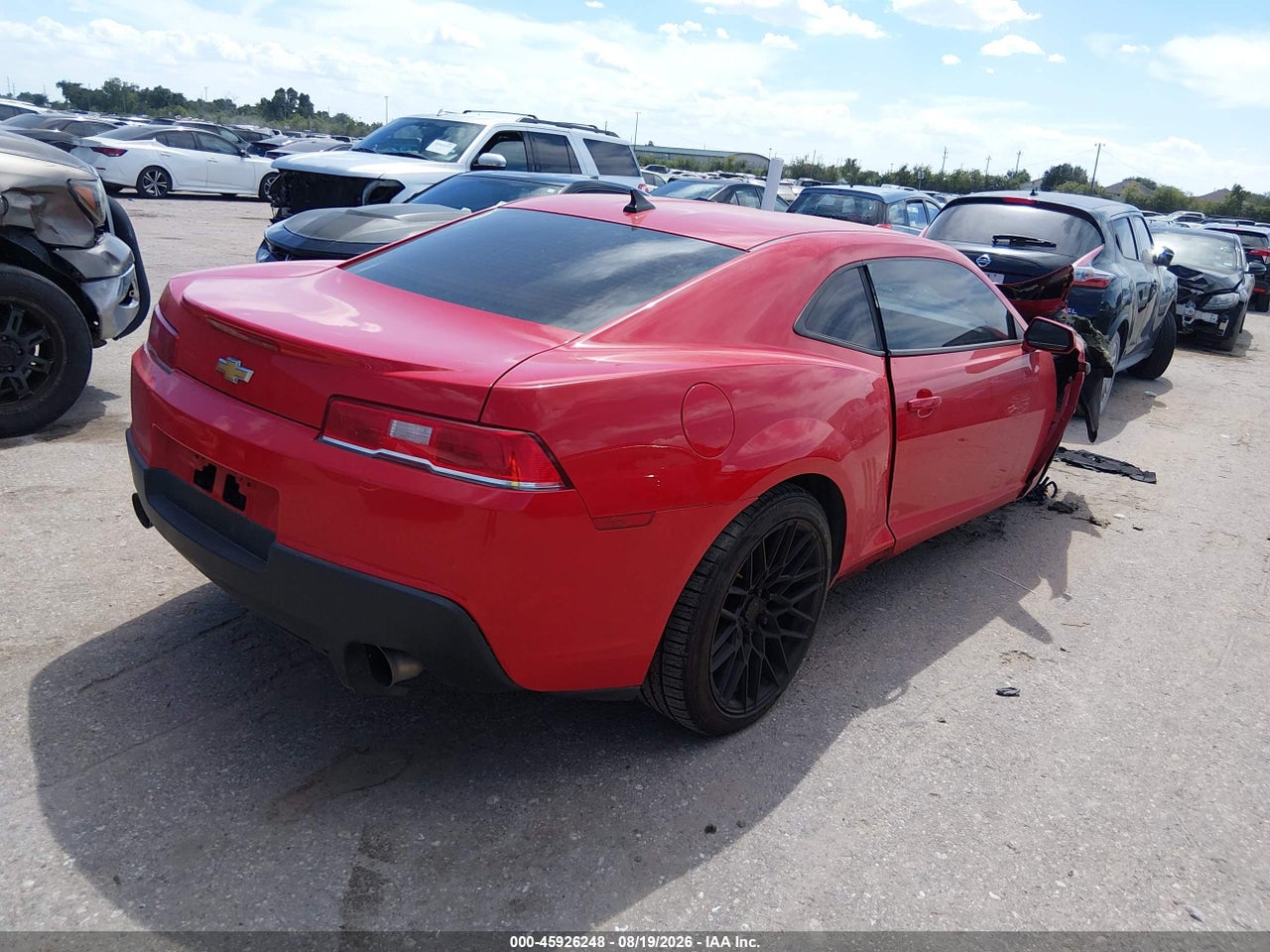 2015 CHEVROLET CAMARO 2LS · 4/10