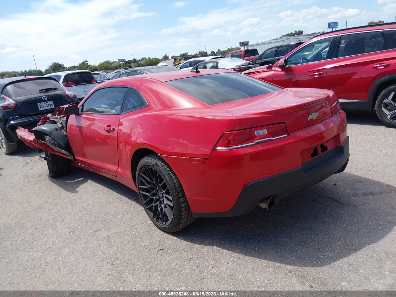 2015 CHEVROLET CAMARO 2LS · 3/10