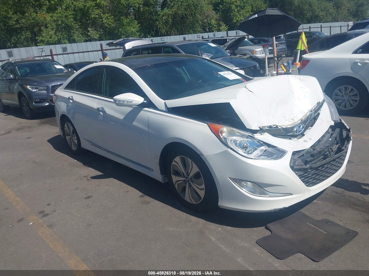 KMHEC4A46FA****** · 2015 HYUNDAI SONATA HYBRID LIMITED