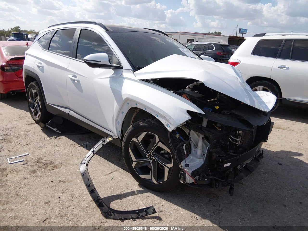 KM8JFCA16PU****** · 2023 HYUNDAI TUCSON HYBRID SEL CONVENIENCE