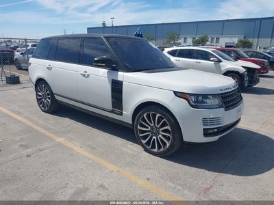 SALGS3EF0GA****** · 2016 LAND ROVER RANGE ROVER 5.0L V8 SUPERCHARGED