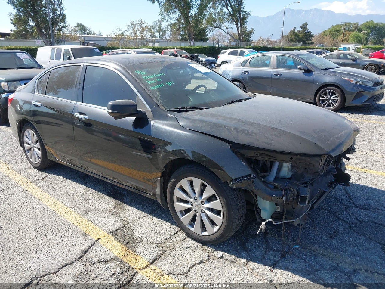 1HGCR3F87EA****** · 2014 HONDA ACCORD EX-L V-6