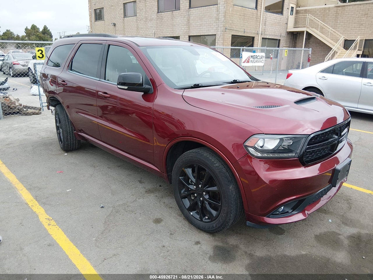 1C4RDJDG6JC****** · 2018 DODGE DURANGO GT AWD