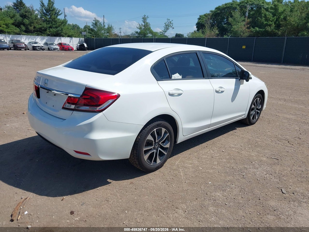 2015 HONDA CIVIC EX · 4/11