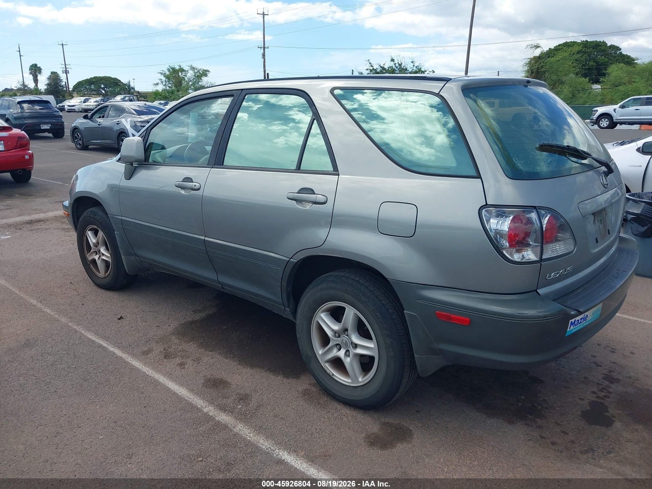 2001 LEXUS RX 300 · 3/11