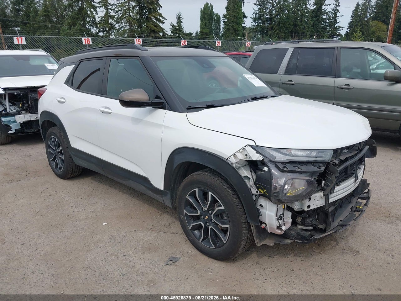 KL79MSSL5MB****** · 2021 CHEVROLET TRAILBLAZER AWD ACTIV