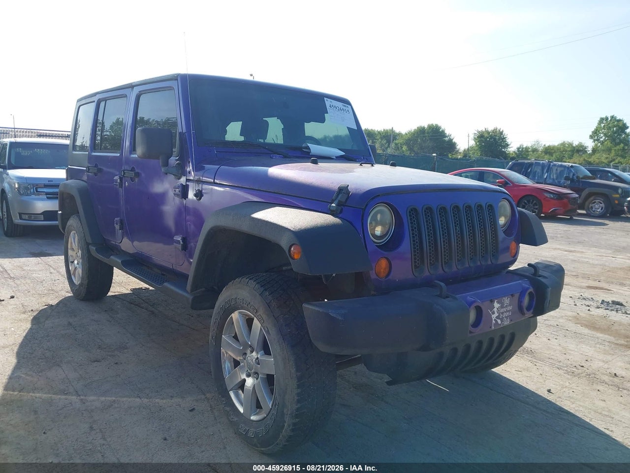 2007 JEEP WRANGLER UNLIMITED X