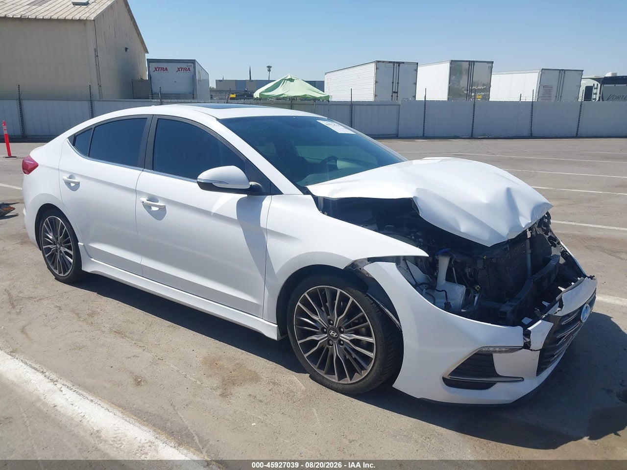 KMHD04LB2JU****** · 2018 HYUNDAI ELANTRA SPORT