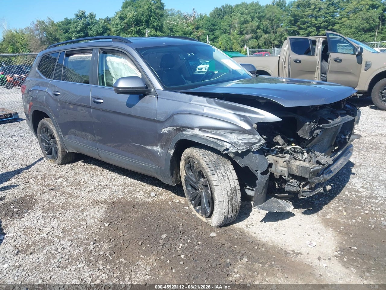 1V2HR2CA2NC****** · 2022 VOLKSWAGEN ATLAS 3.6L V6 SE W/TECHNOLOGY
