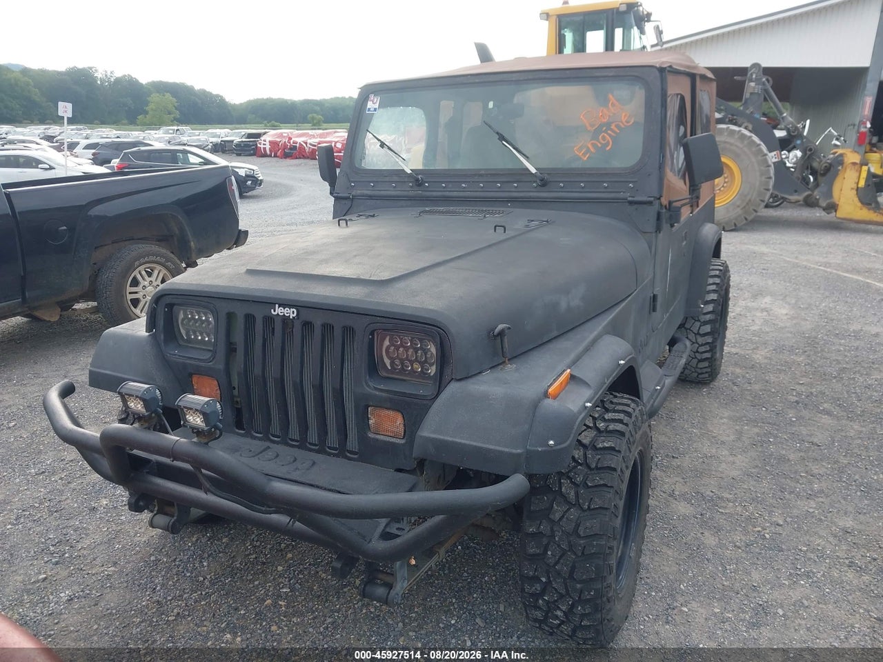 2J4FY19P1NJ****** · 1992 JEEP WRANGLER / YJ S · 6/11
