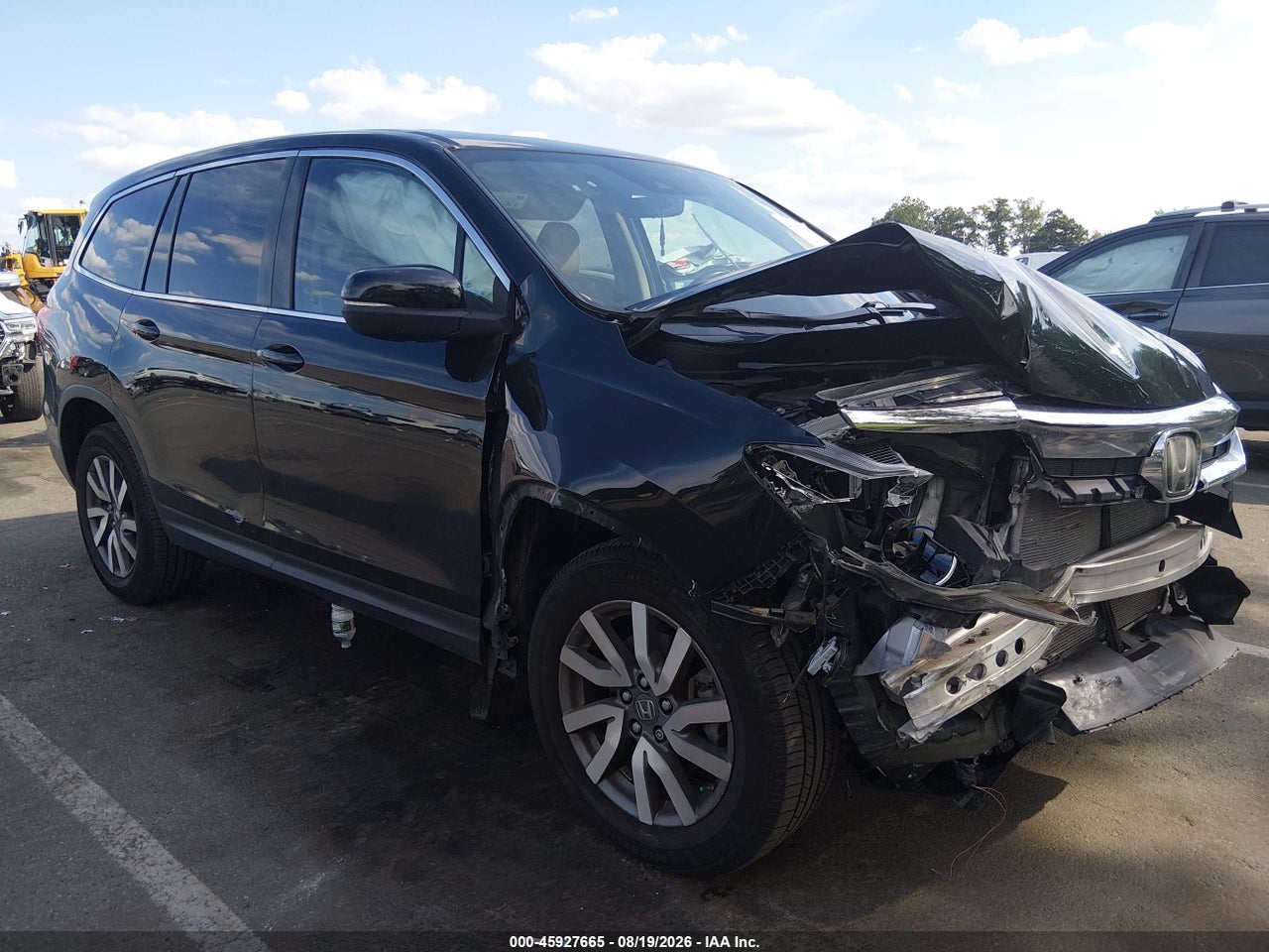 5FNYF6H58KB****** · 2019 HONDA PILOT EX-L