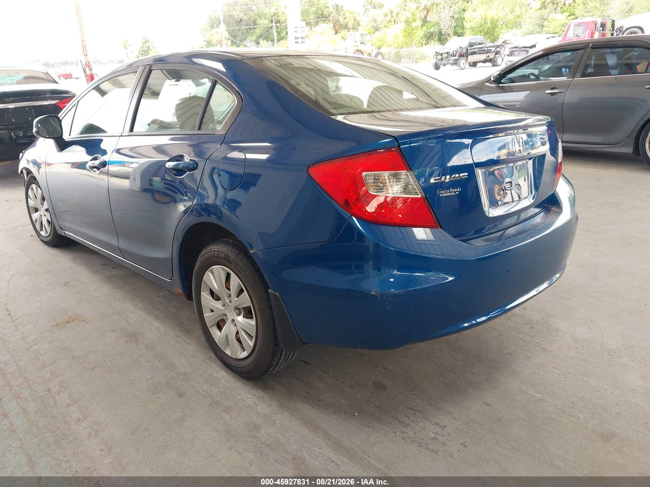 2012 HONDA CIVIC LX · 3/11