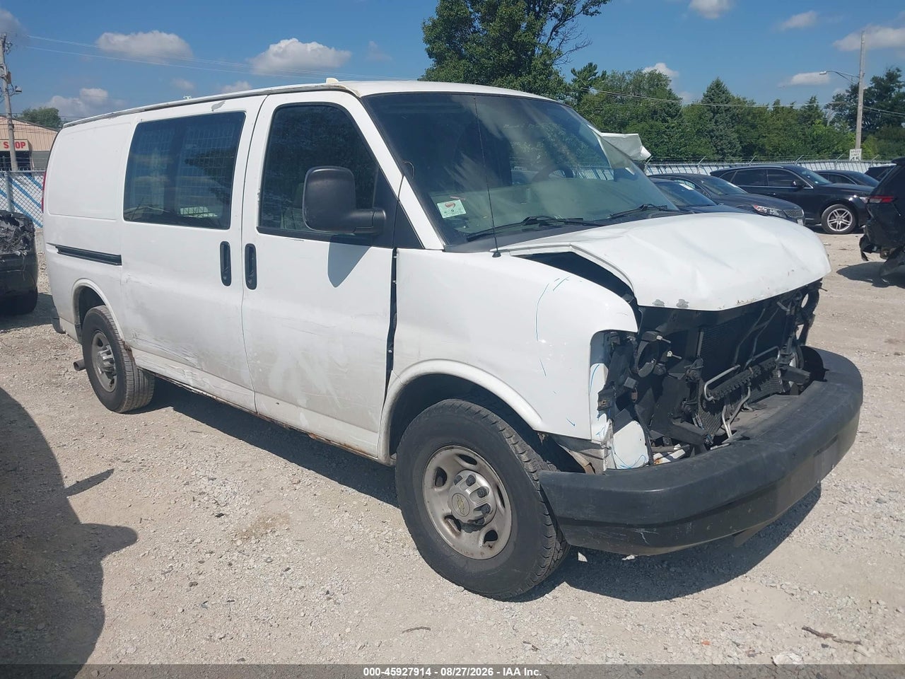 2012 CHEVROLET EXPRESS 2500 WORK VAN