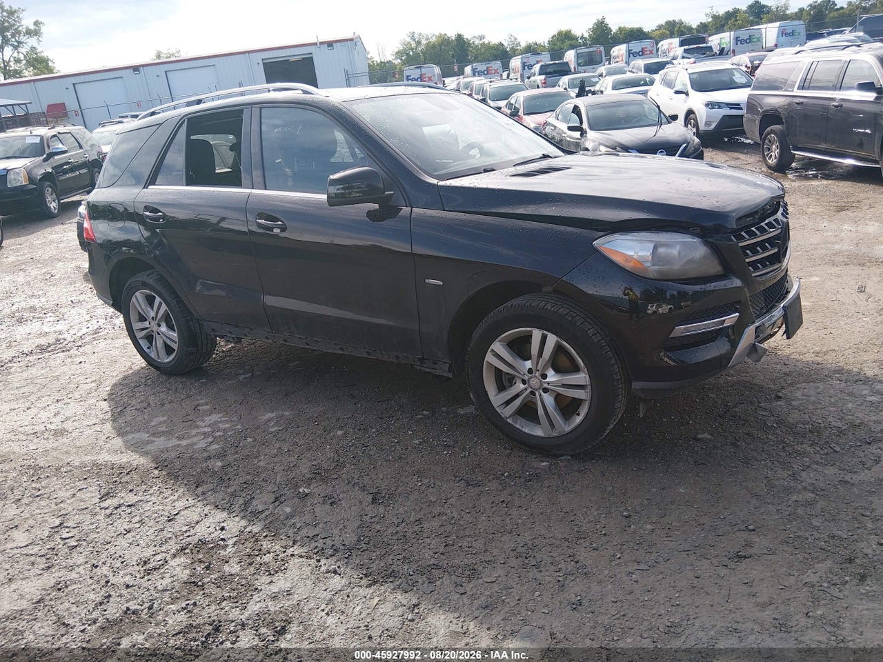 4JGDA5HB3CA****** · 2012 MERCEDES-BENZ ML 350 4MATIC
